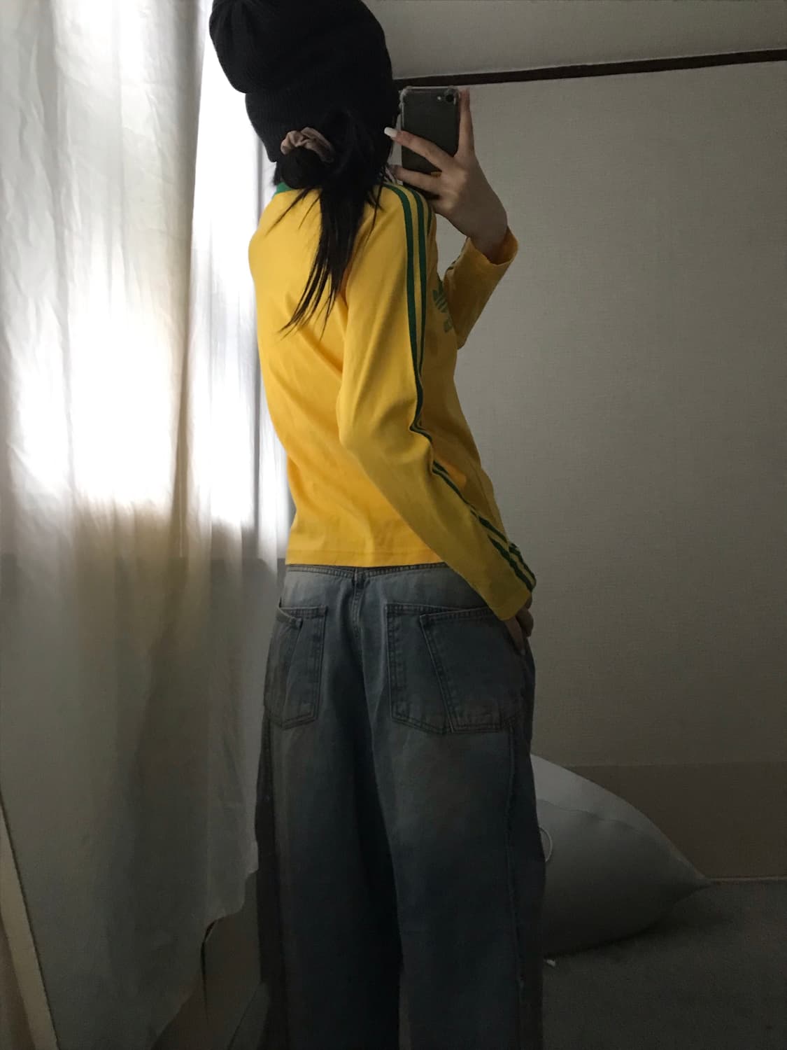 아디다스 00s 옐로우 삼선 롱슬리브 상품이미지7