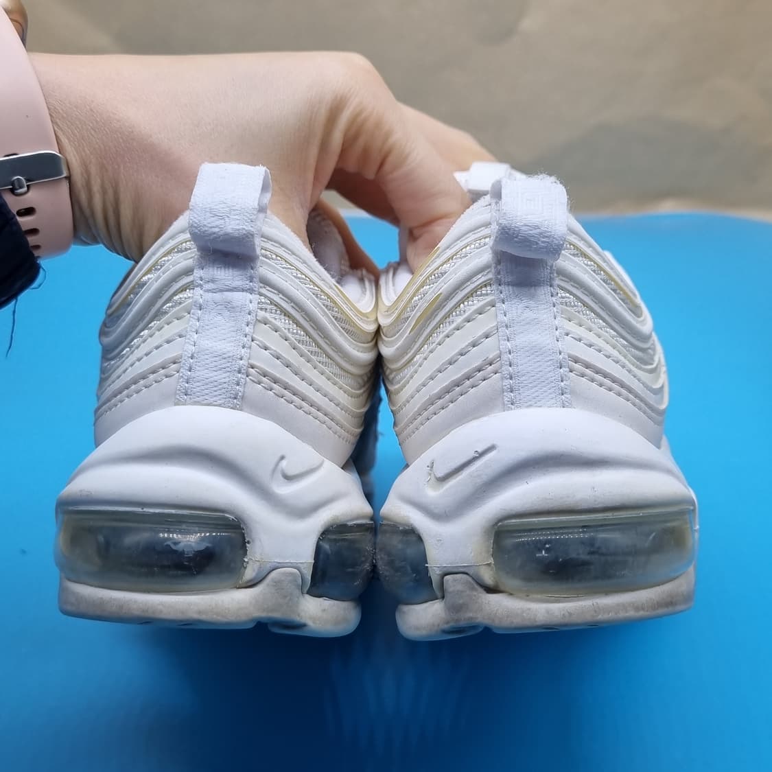 나이키 에어맥스 97 화이트 운동화225 상품이미지4