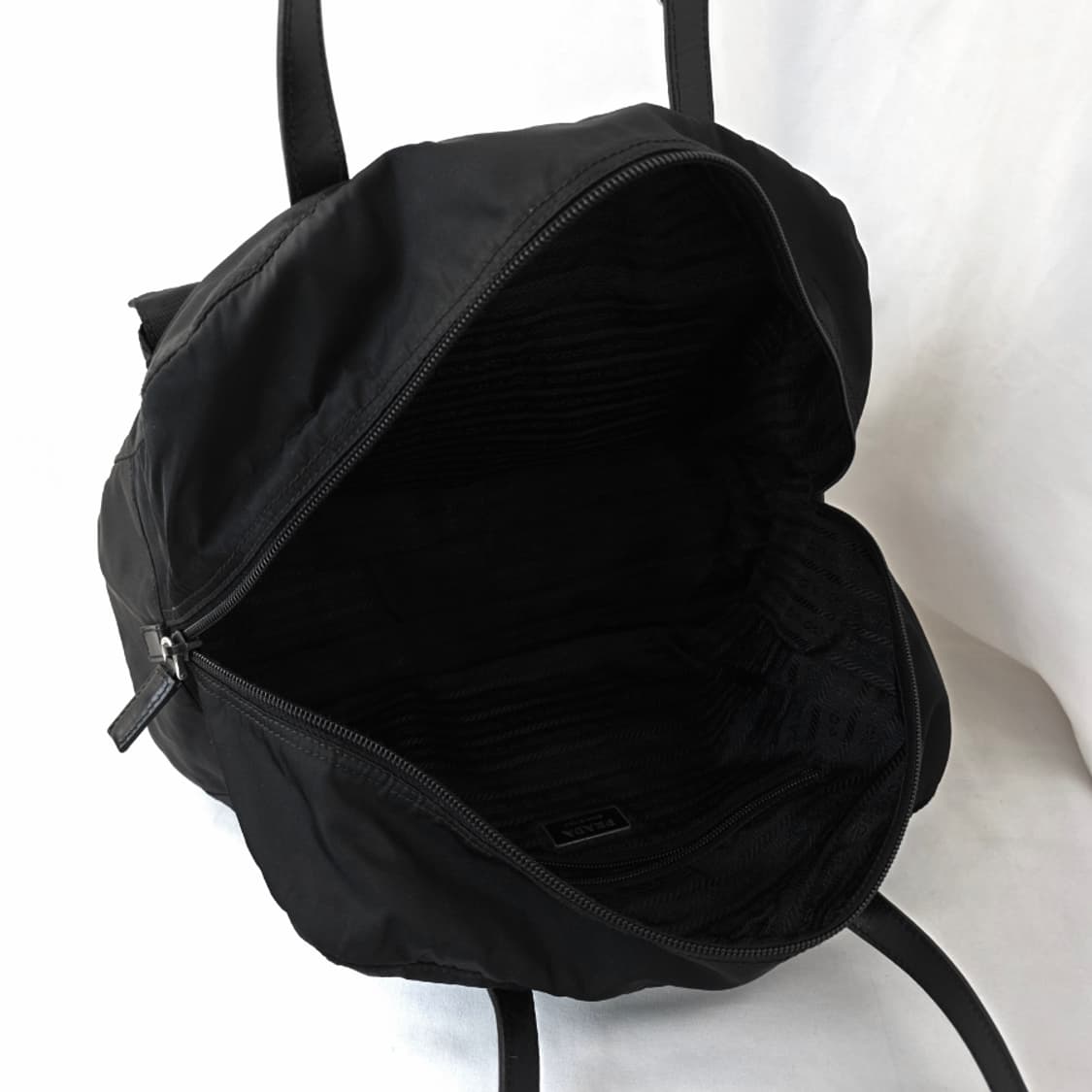 [정품 PRADA] 프라다 투포켓 나일론 숄더백 볼링백 상품이미지8