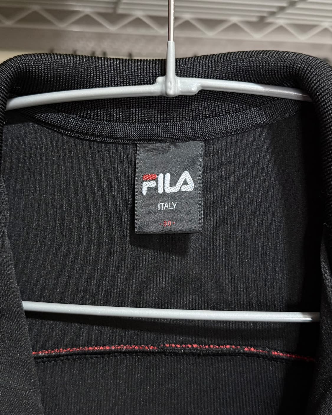 휠라 블랙 & 레드 져지 상품이미지8