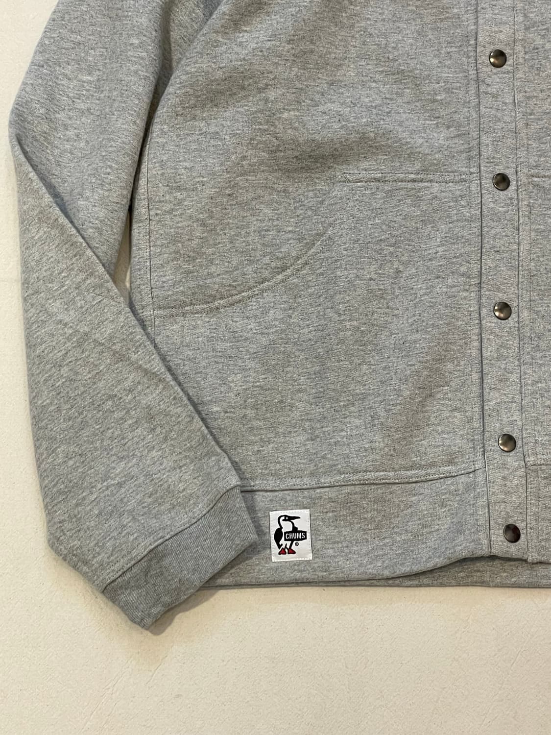 CHUMS 풀스냅 허리케인탑 스웨트셔츠 상품이미지3