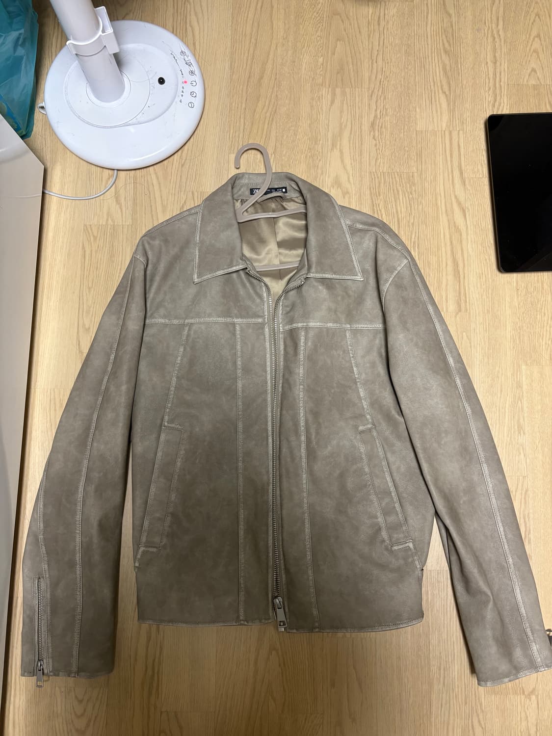 자라 레더 자켓 상품이미지1