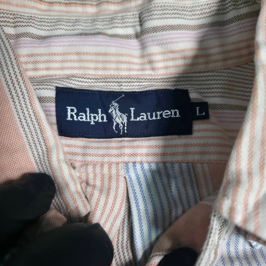 Polo Ralph Lauren 폴로 랄프로렌 멀티 스트라이프 셔츠 L  상품이미지4