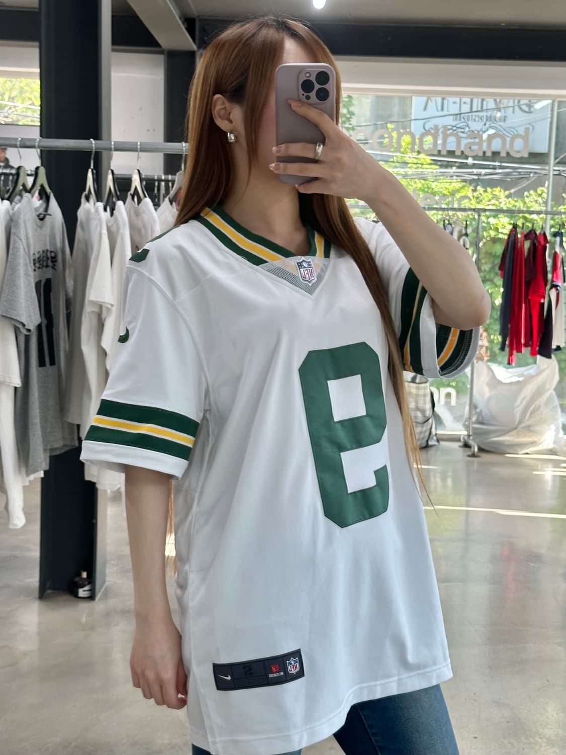 나이키 NFL 크리스찬 왓슨 그린베이 패커스 반팔져지 상품이미지2