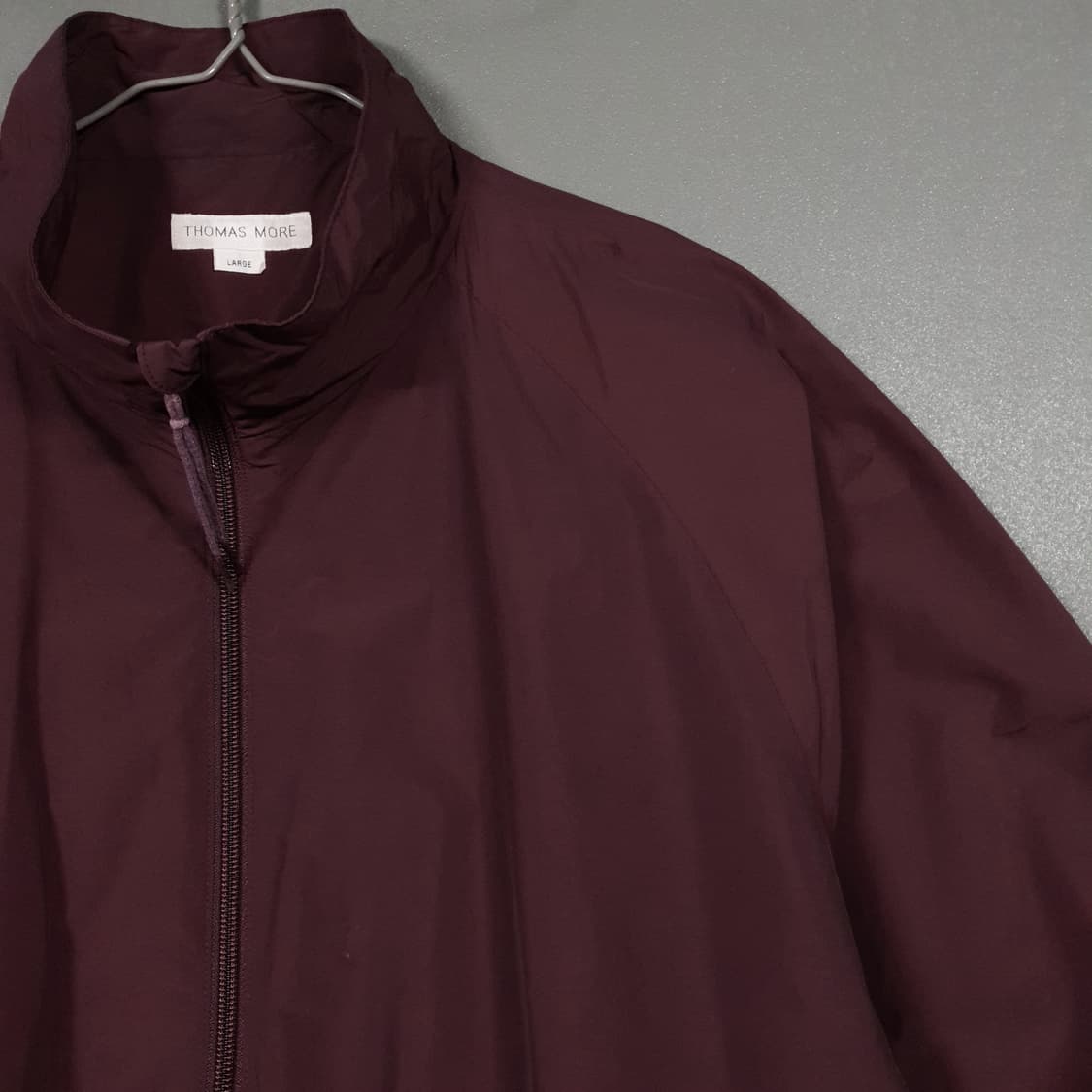 토마스모어 신형 23ss TD5-JP01 탱커 블루종 자켓 와인 버건디 상품이미지3