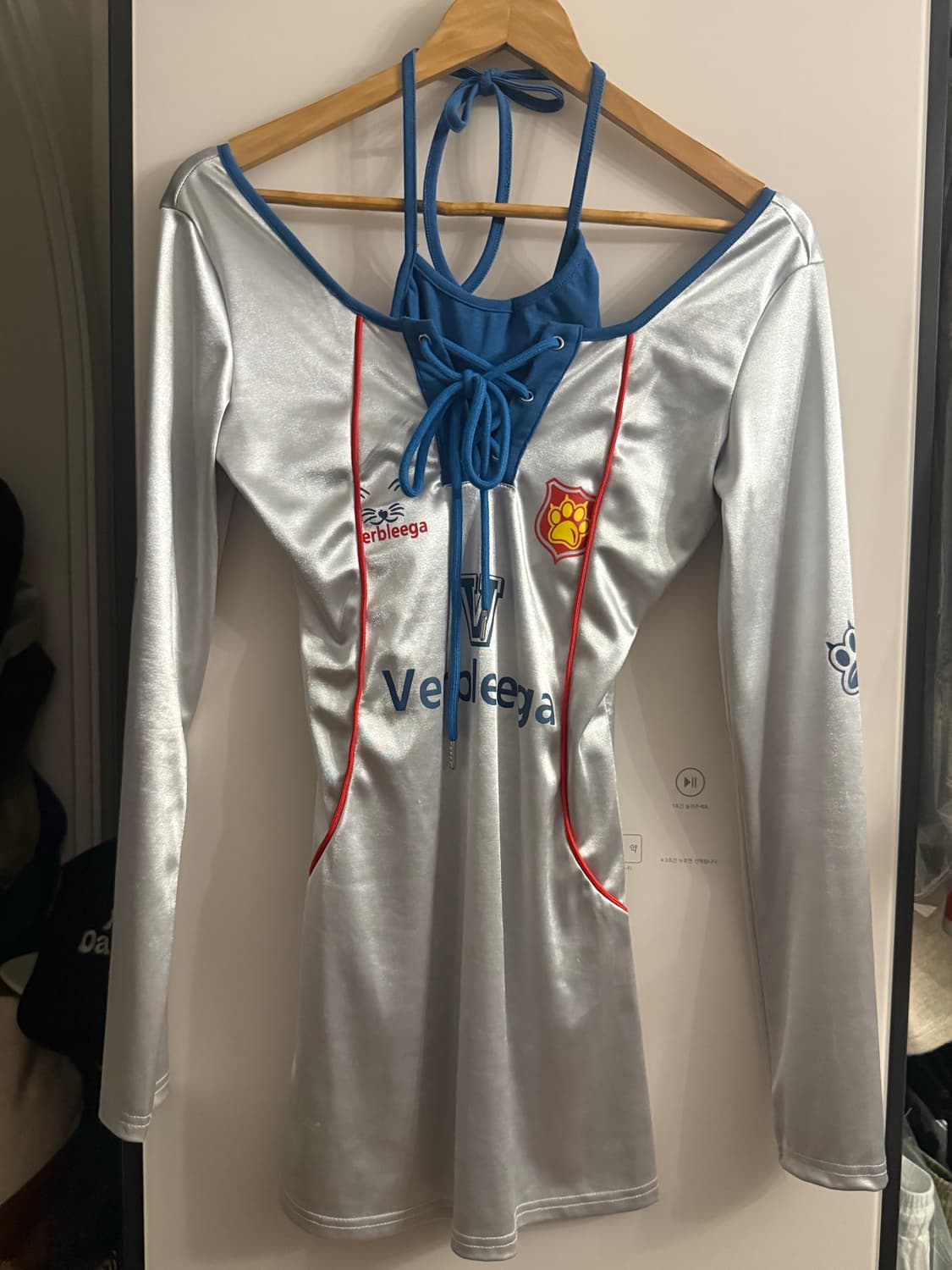 메탈릭 원피스 나시 세트 상품이미지2