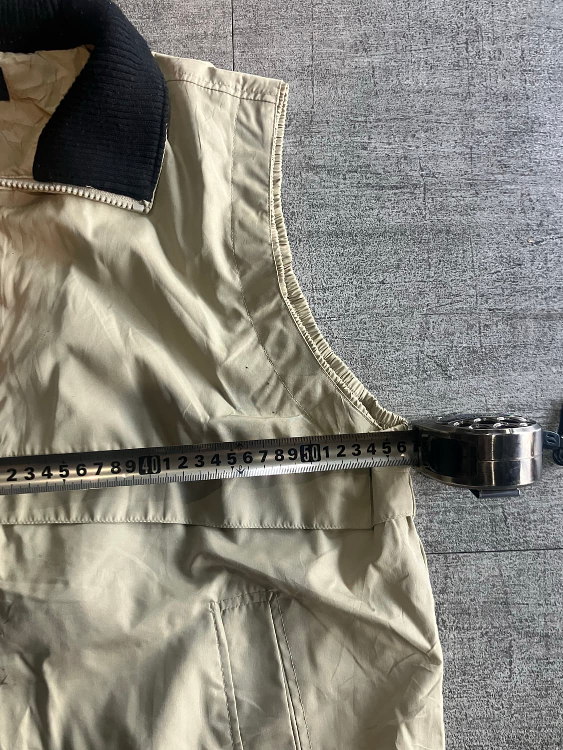 일본빈티지 Apoy 올드스쿨아메카지 골덴카라 베스트자켓 조끼 상품이미지2