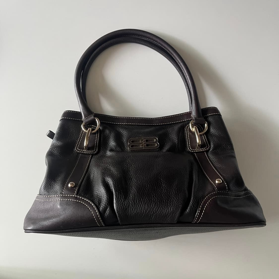 Balenciaga 00s leather shoulder bag 상품이미지1