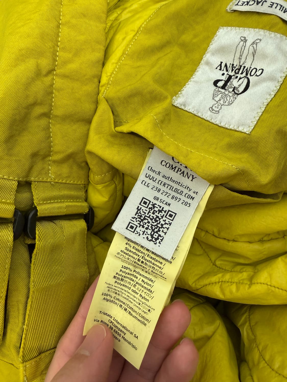 CP컴퍼니 La Mille 탄창 고글 자켓(BTS 착용 모델) 상품이미지7