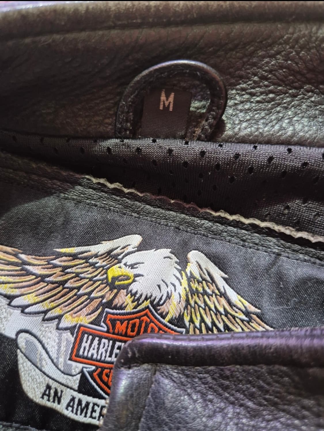 Harley davidson 리얼레더 자켓 상품이미지6