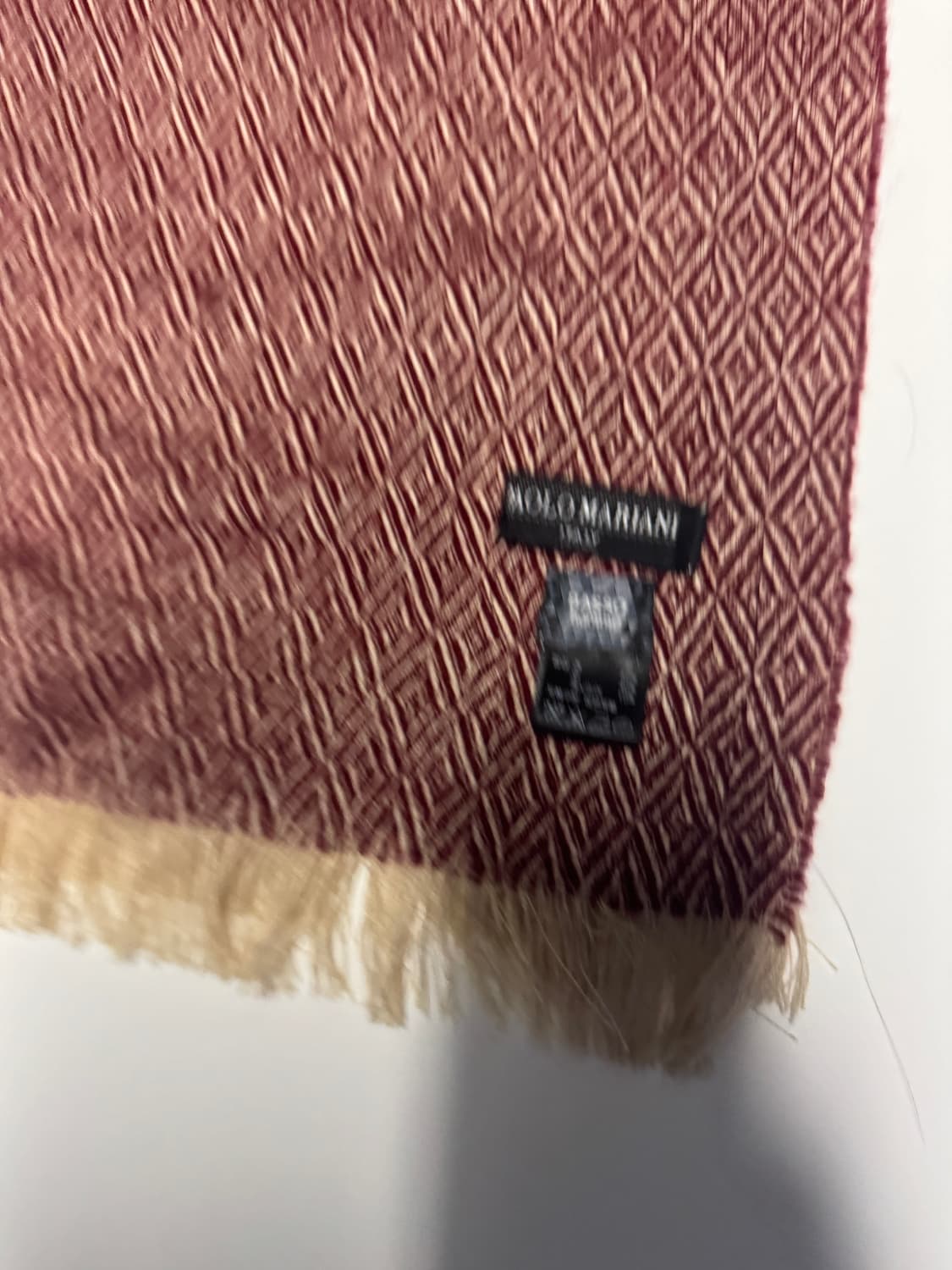 PAOLO MARIANI 이태리 캐시미어 패턴 머플러 상품이미지4