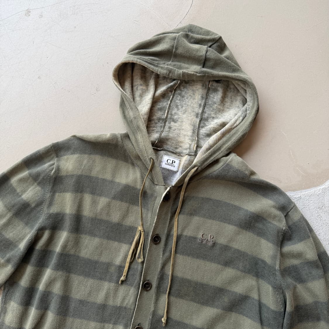 00s cp컴퍼니 스트라이프 후드 가디건 상품이미지1