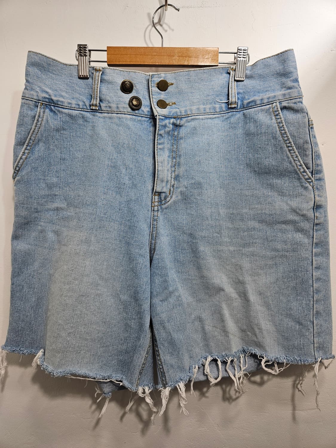 빈티지 무드 컷오프 데님반바지  상품이미지2