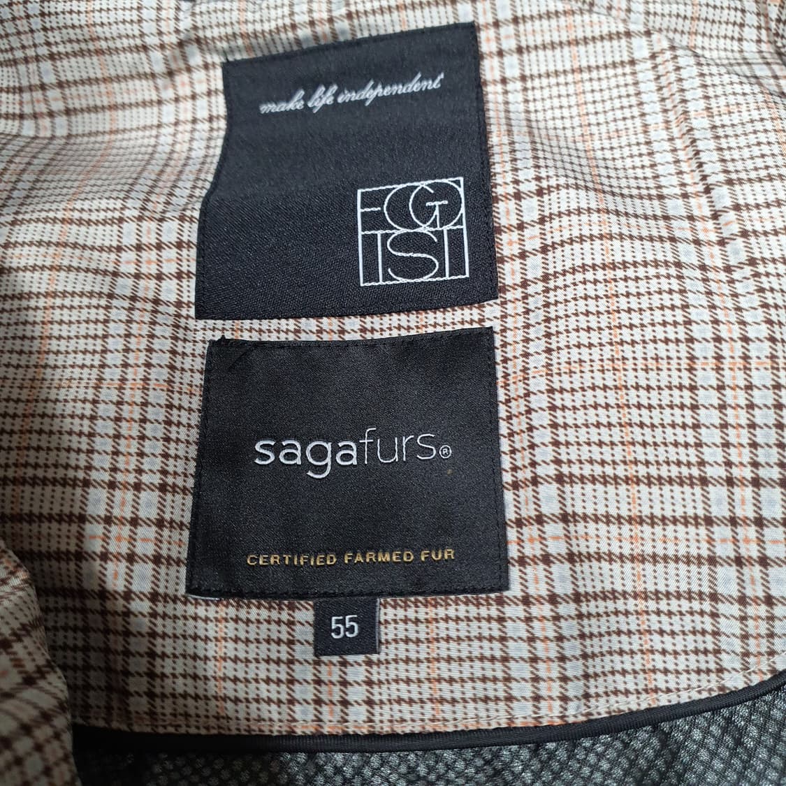 ✨ (바배) 에고이스트 구스다운 체크 볼륨 벤치 패딩  상품이미지3