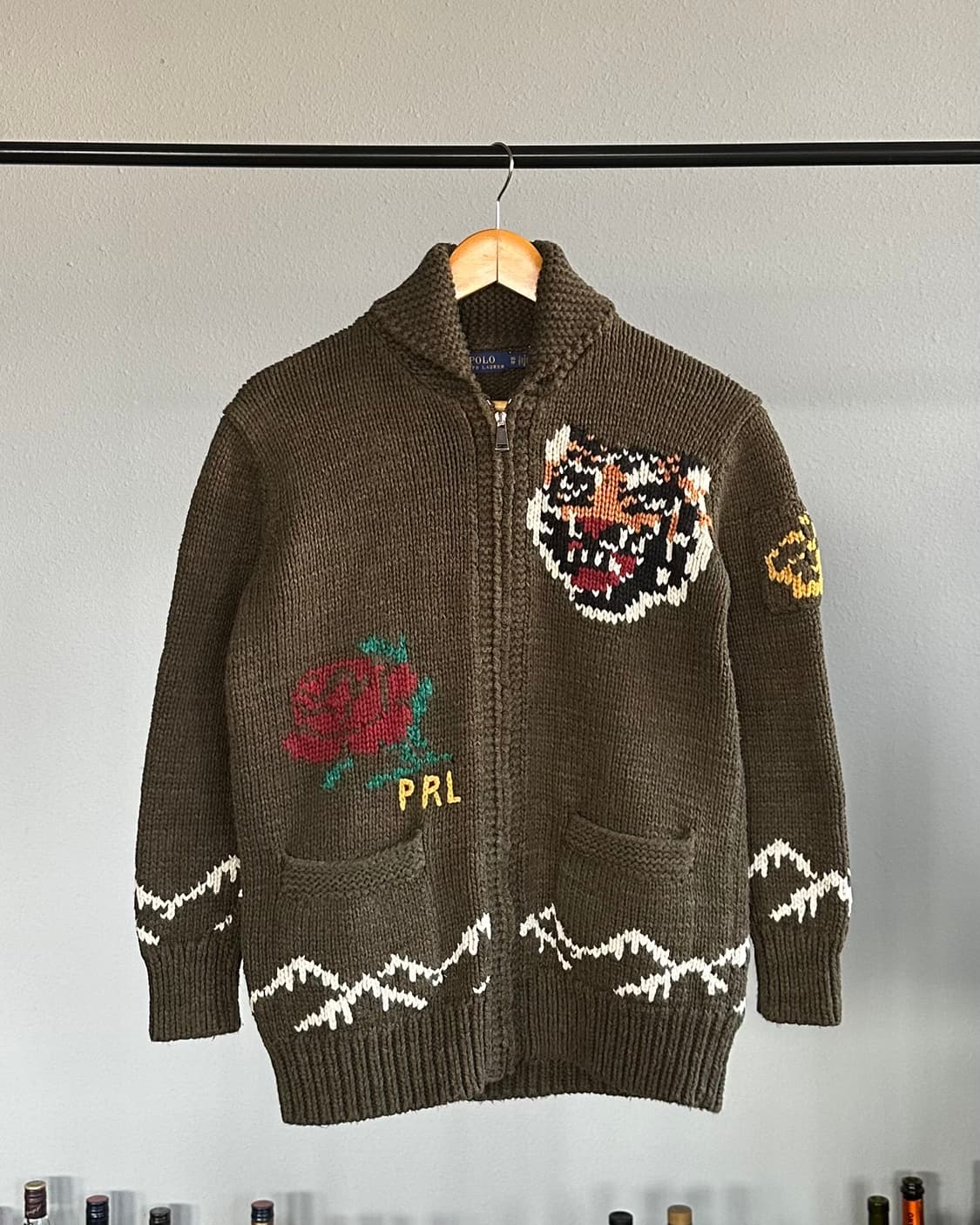 [XS]폴로 랄프로렌 타이거 코위찬 니트 가디건 상품이미지1