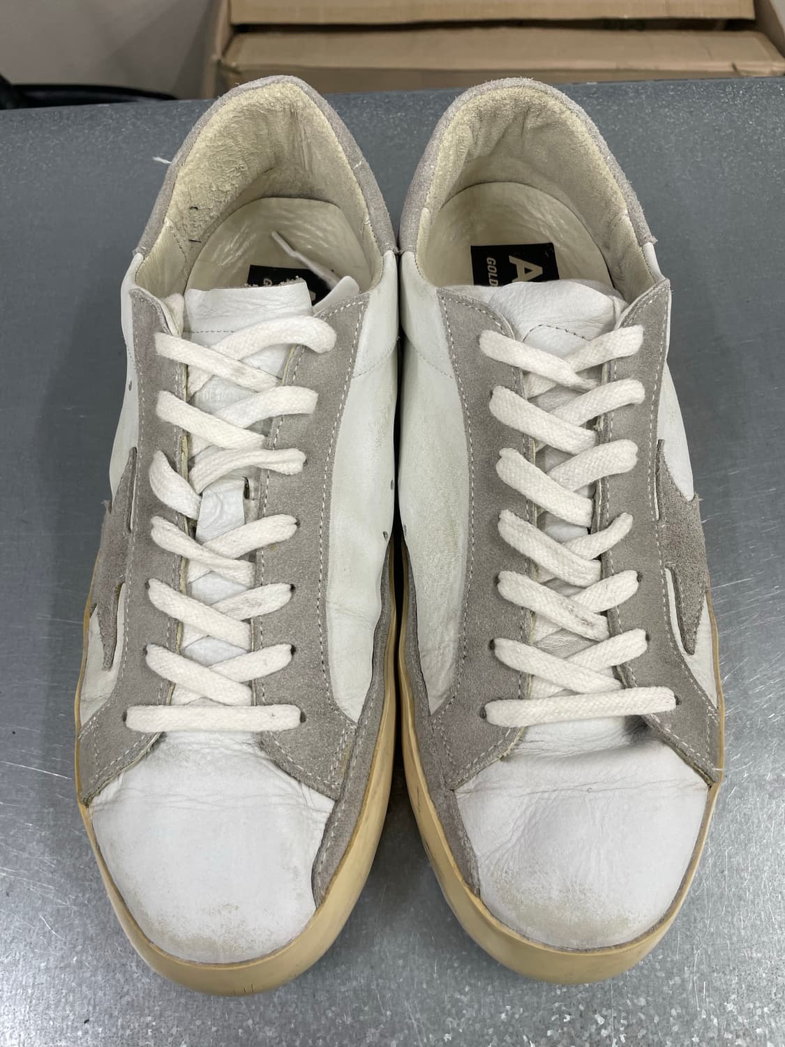 골든구스 슈퍼스타 화이트 스니커즈 41 상품이미지5