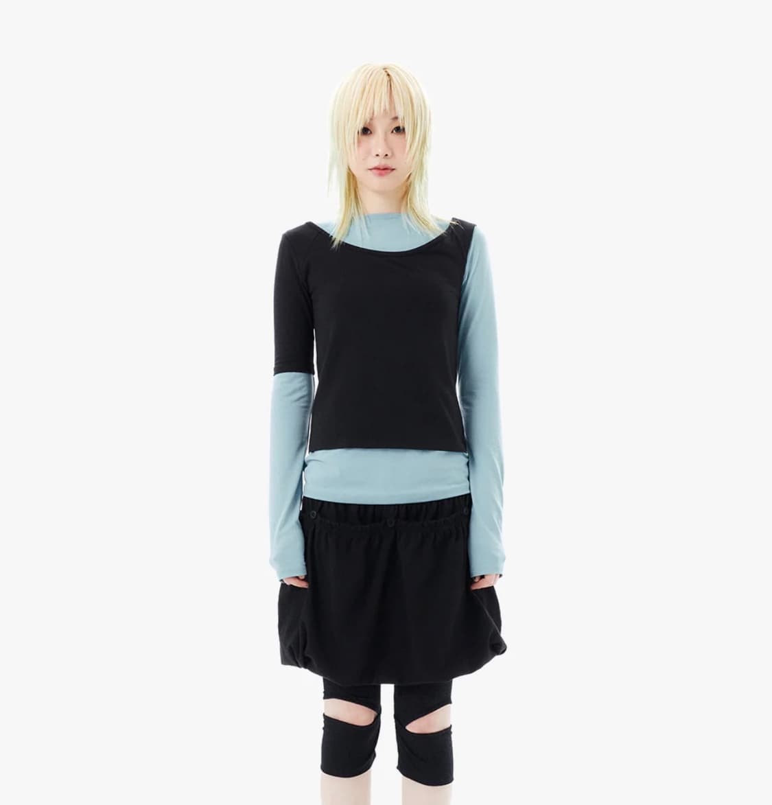 halominium 할로미늄 2 in 1 layered top 상품이미지1