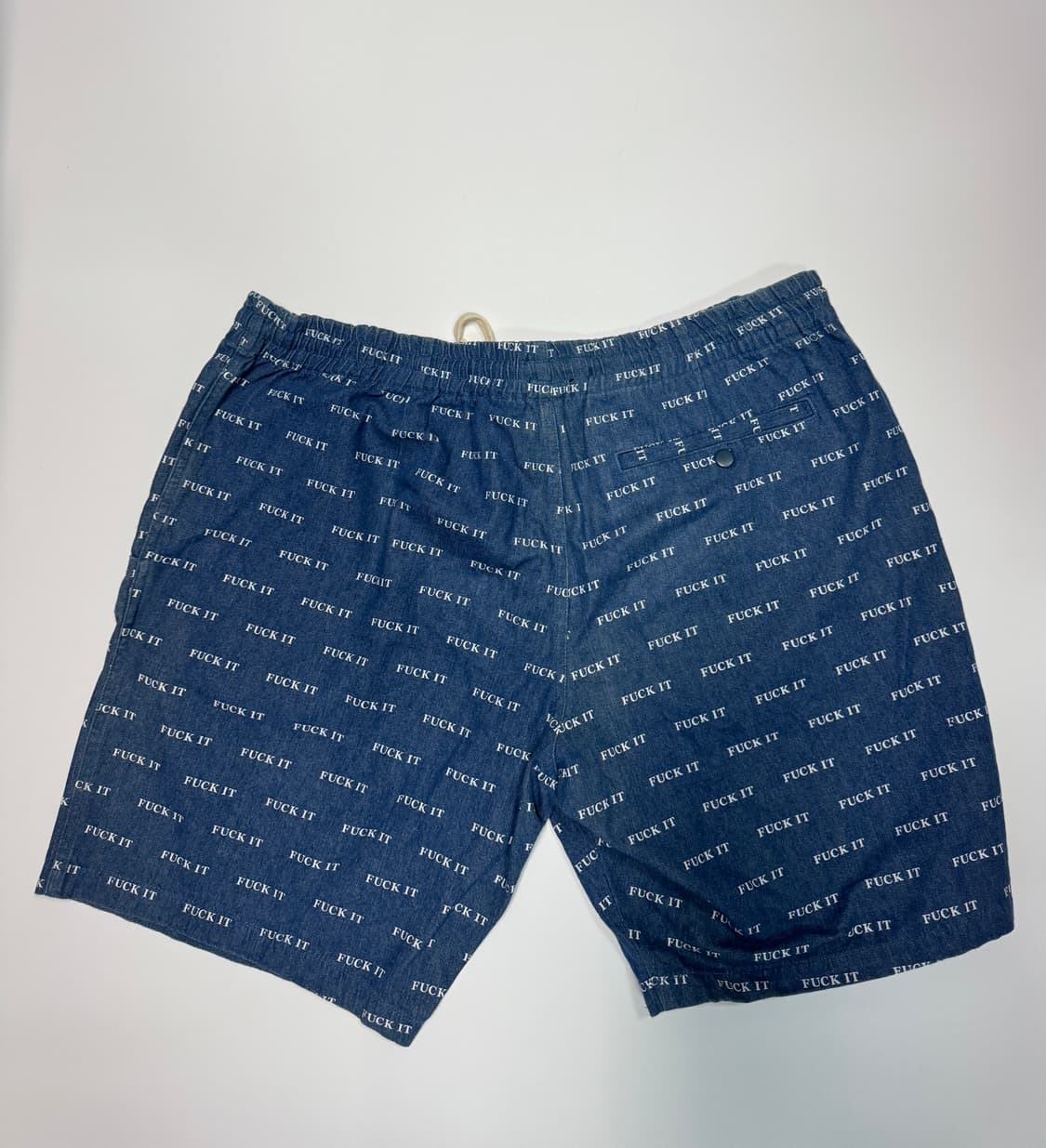 허프 HUF Fuck it 프린팅 밴딩 반바지 2XL 상품이미지2