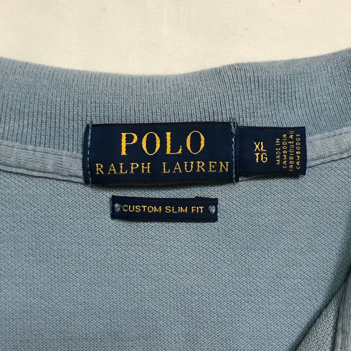 폴로 랄프로렌 빅포니 라이트 블루 카라티 상품이미지3