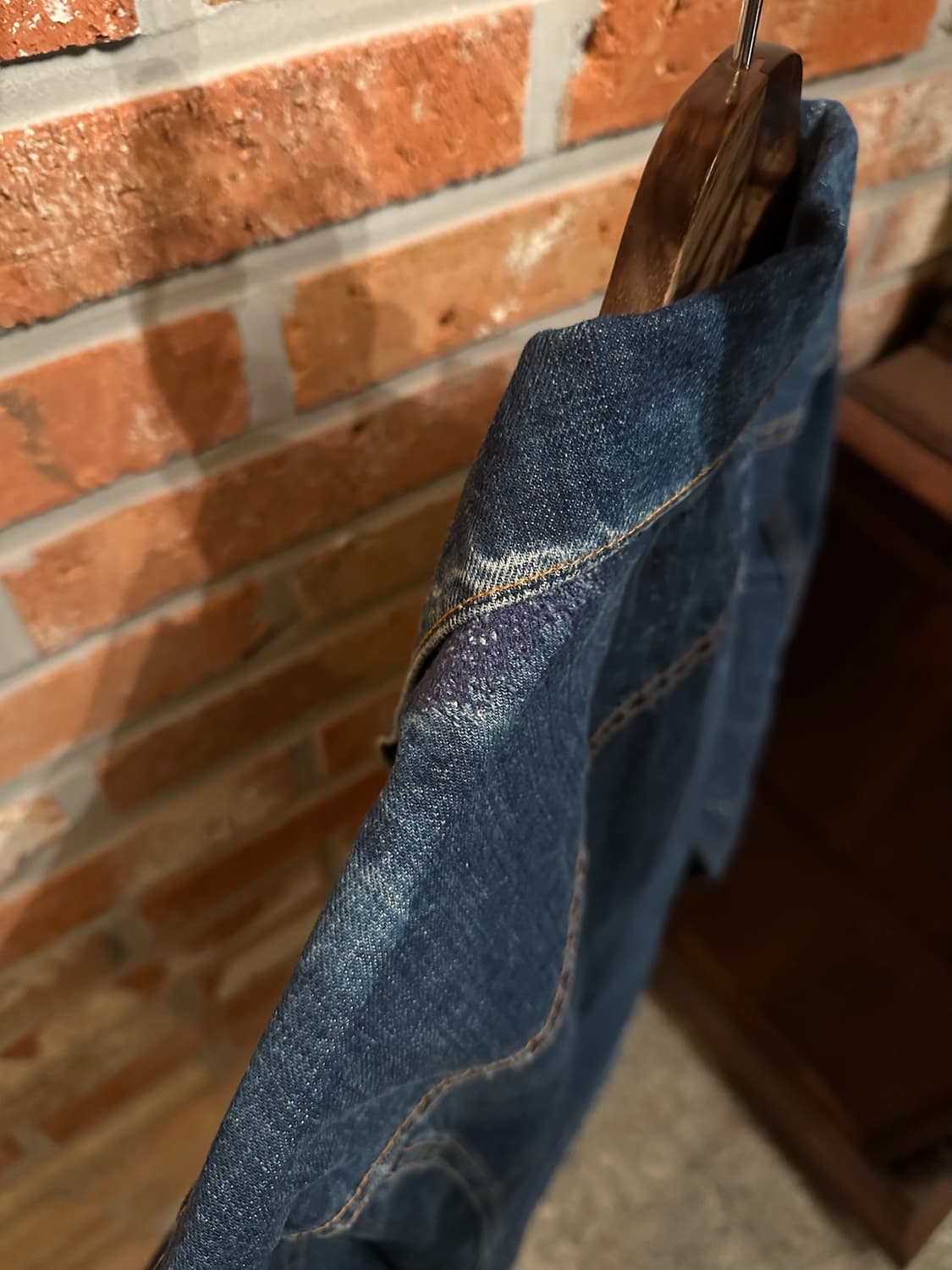 70s USA 빈티지 리바이스 70505 3세대 데님 자켓 상품이미지9