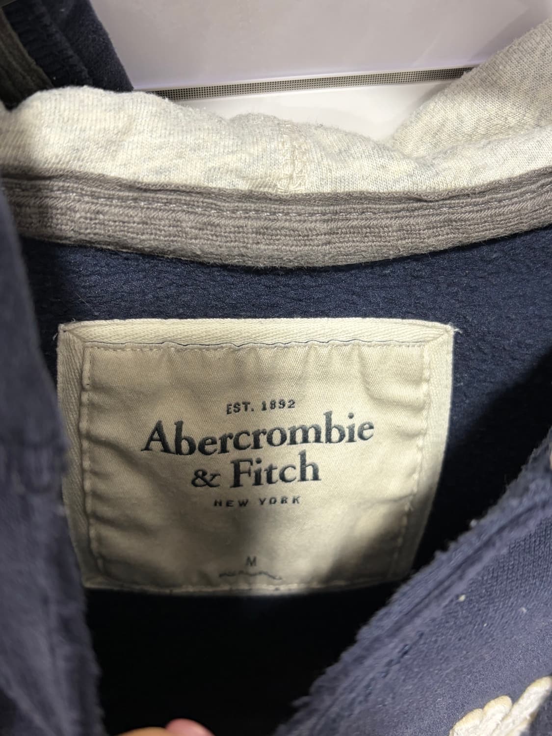 아베크롬비 네이비 후드  상품이미지2