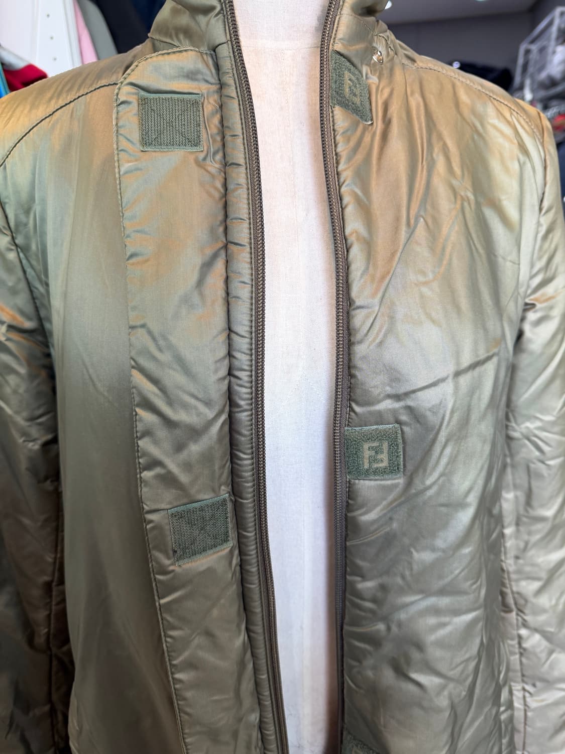 빈티지 팬디 롱패딩 상품이미지5