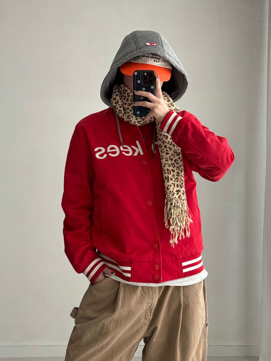 엠엘비 양키즈 레드 바시티 자켓 상품이미지4