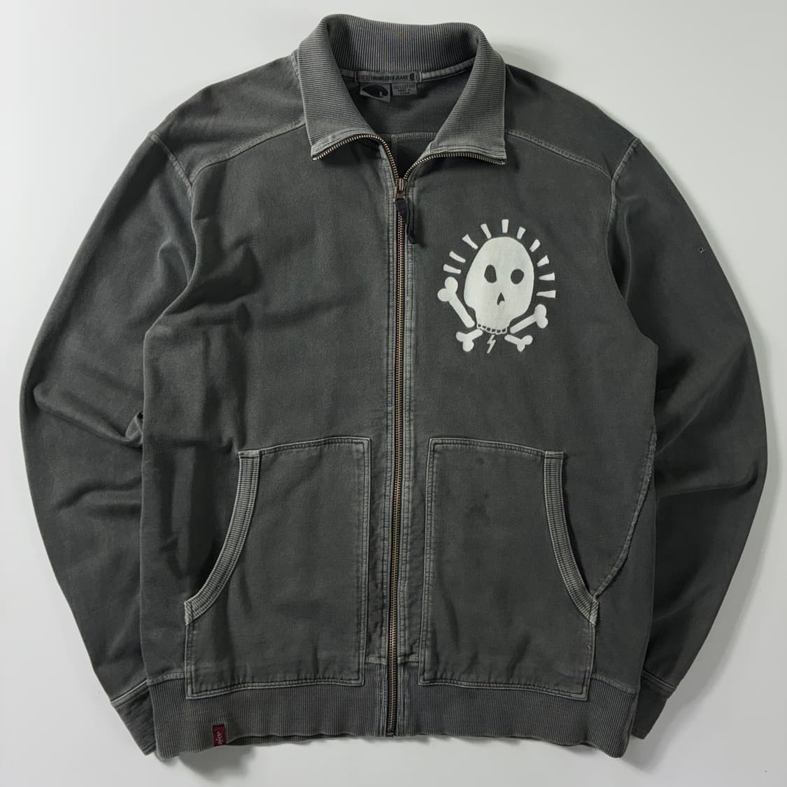 Levi's 리바이스 엔지니어드 00‘s 스컬 피그먼트 집업 자켓 상품이미지1