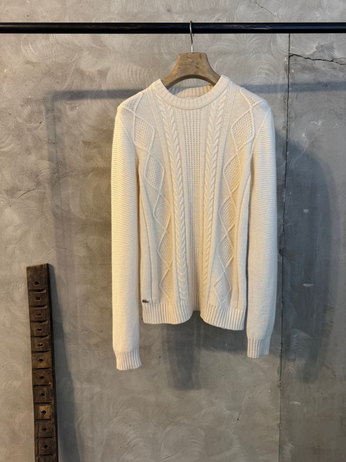 라코스테 노르딕 핸드 니트 슬림100 상품이미지1