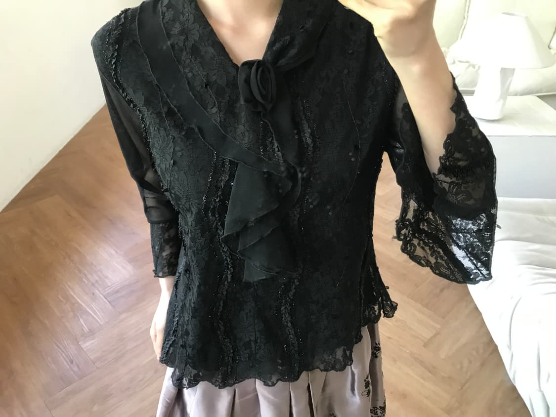 vintage lace top 상품이미지1