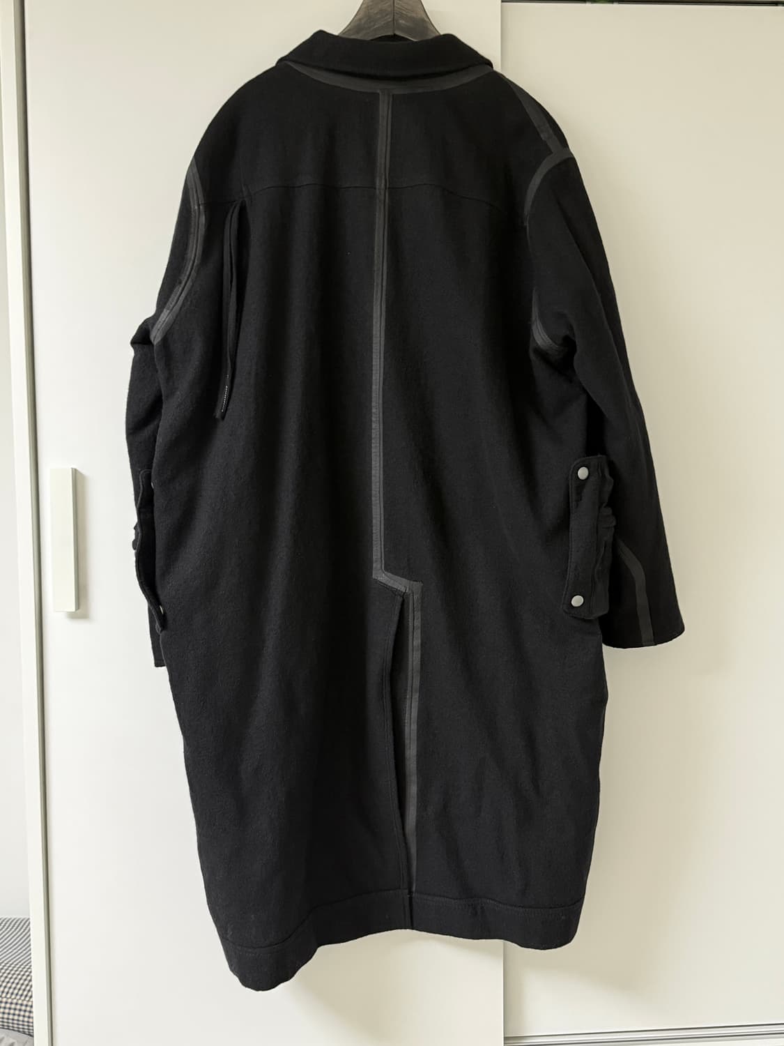 브루탈리스트9964 리버시블 블랙 코트 상품이미지2