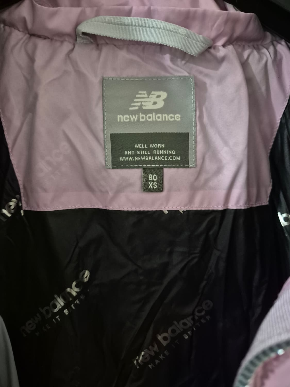 뉴발란스 여자 오리털 숏패딩 상품이미지4