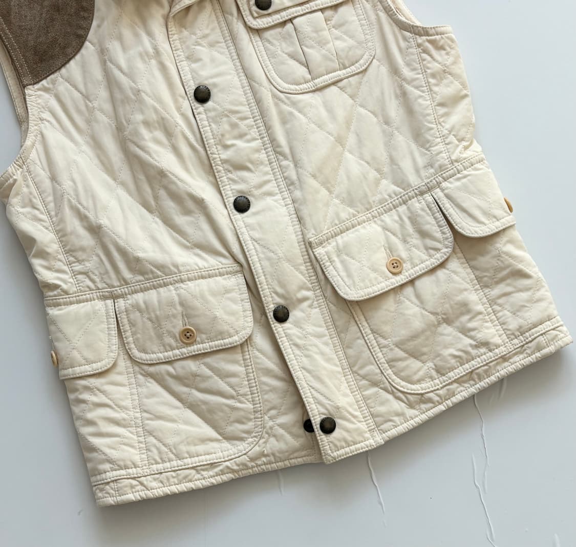 Polo 폴로랄프로렌 코듀로이 퀄팅 베스트 상품이미지4