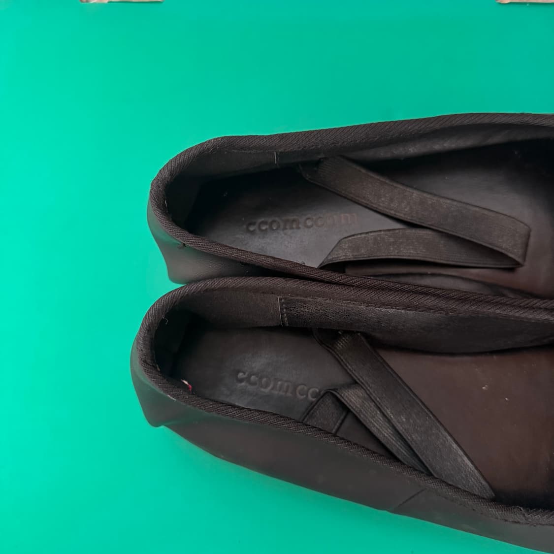 ccomccom 블랙 발레리나 플랫슈즈 250mm 상품이미지5