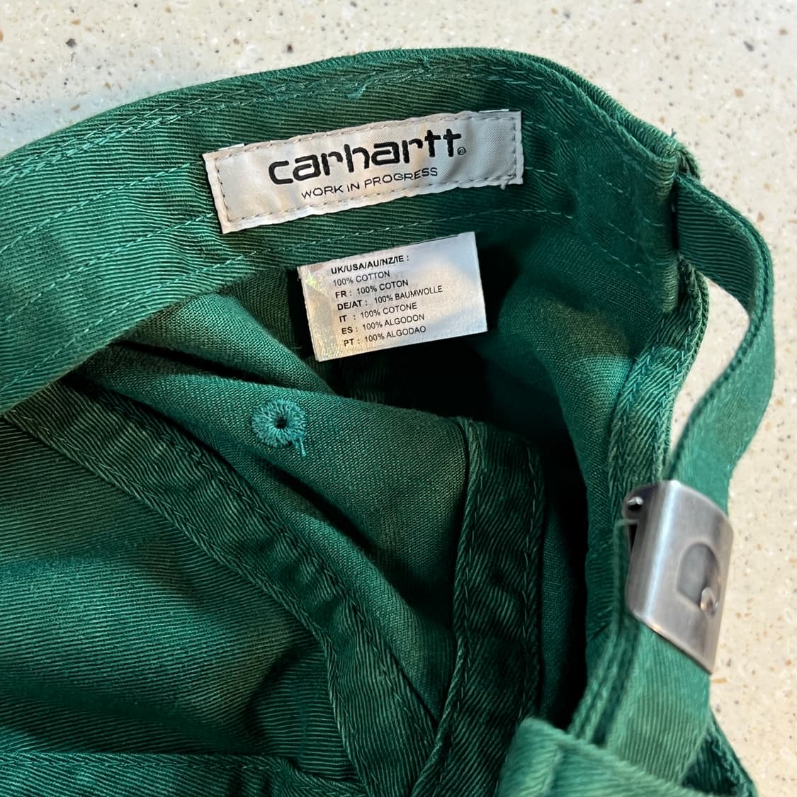 칼하트 캡 그린 (거의 새상품) 모자 상품이미지3