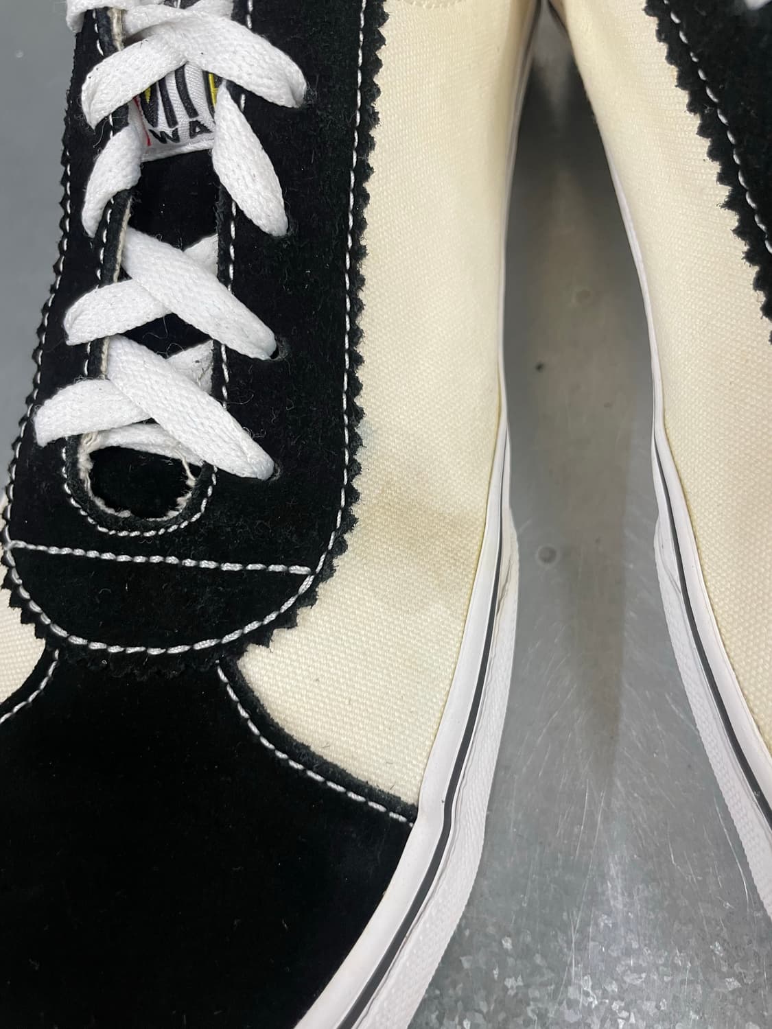 반스 스포츠 스웨이드 블랙 크림 280 상품이미지7