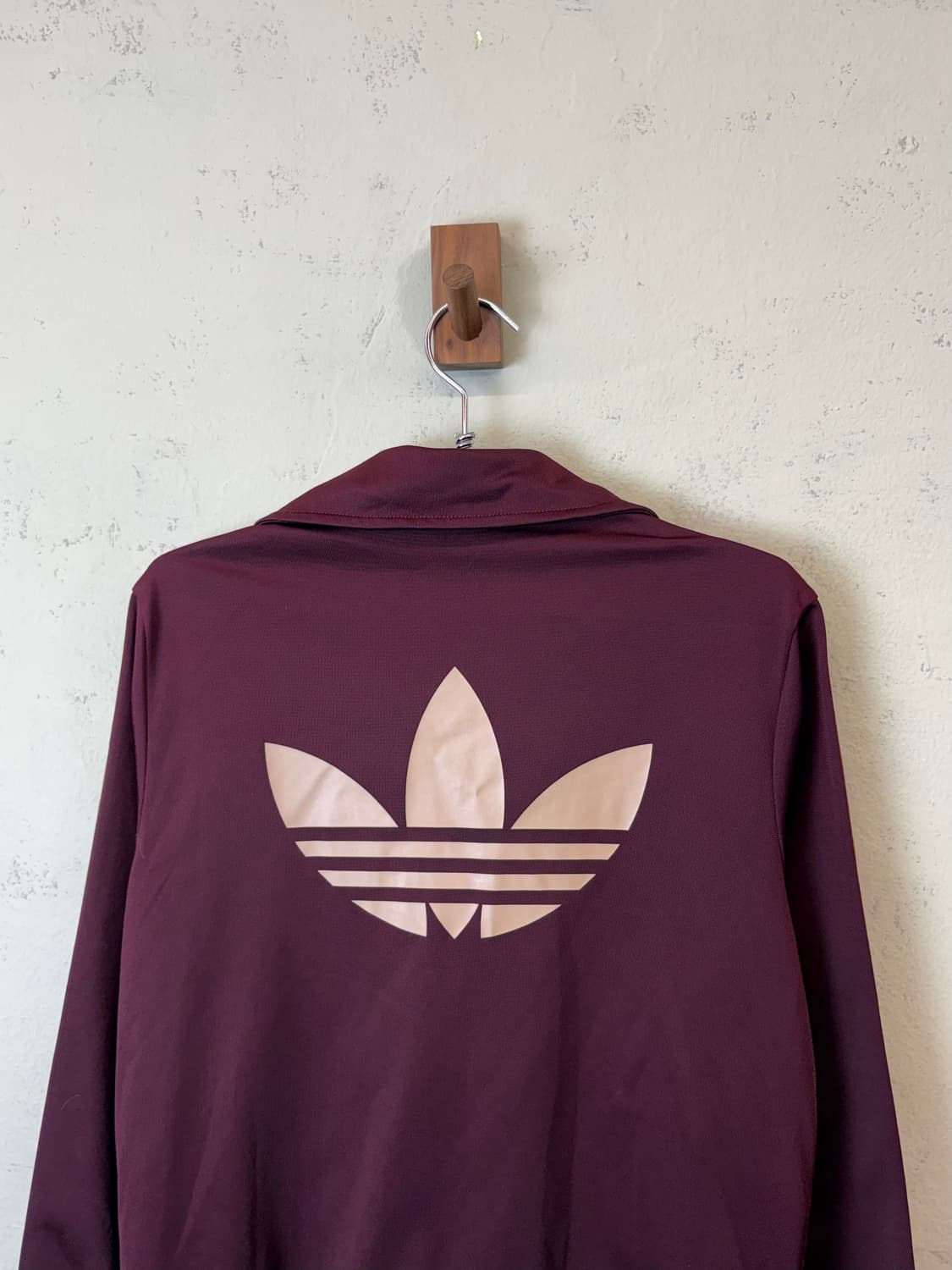 아디다스 파이어버드 버건디 삼선 트랙탑 져지 상품이미지4