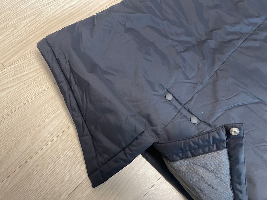 언더아머 UA 롱 코트 벤치 코트 블랙 상품이미지6