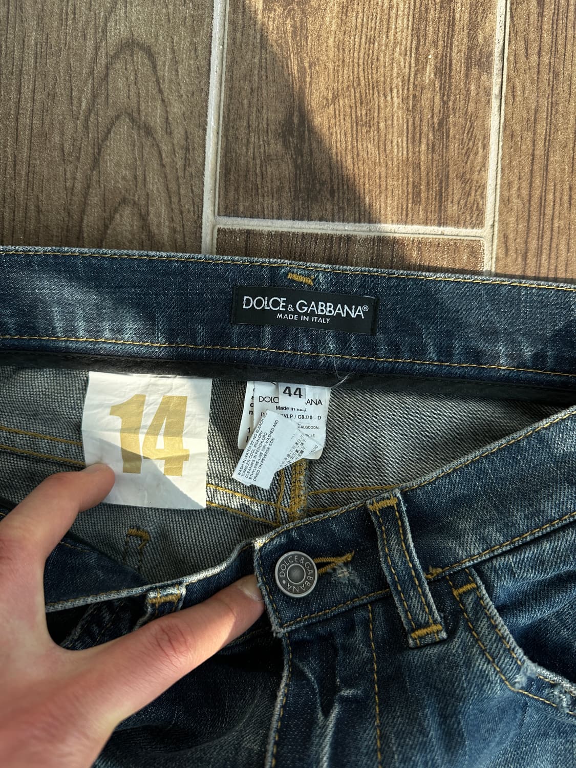 돌체 앤 가바나 스키니 진 상품이미지3