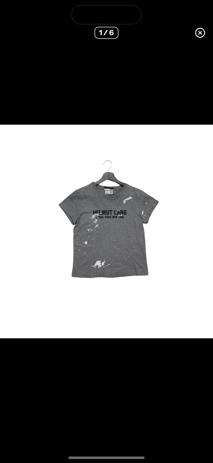 헬무트랭 반팔 구합니다 상품이미지1