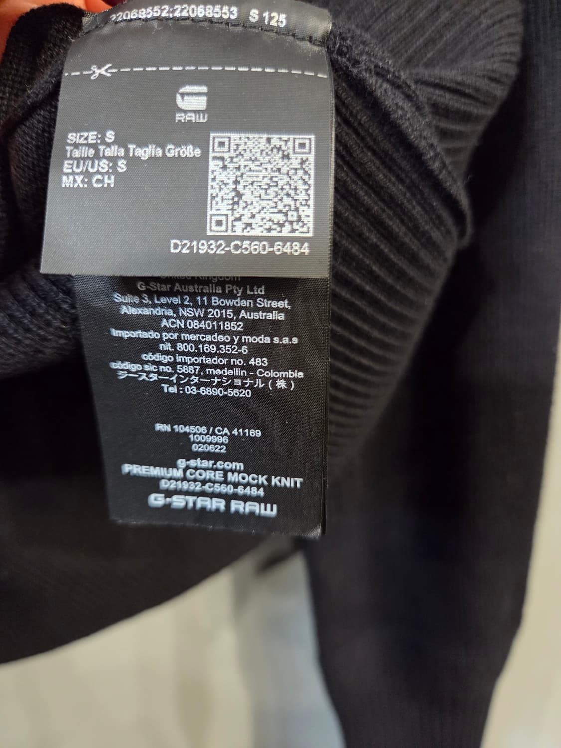 G-STAR RAW PREMIUM CORE MOCK KNIT 상품이미지6