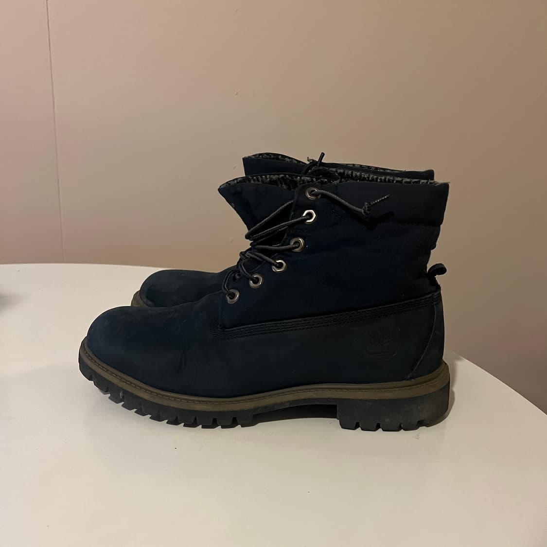 팀버랜드 롤 탑 네이비 부츠 상품이미지2