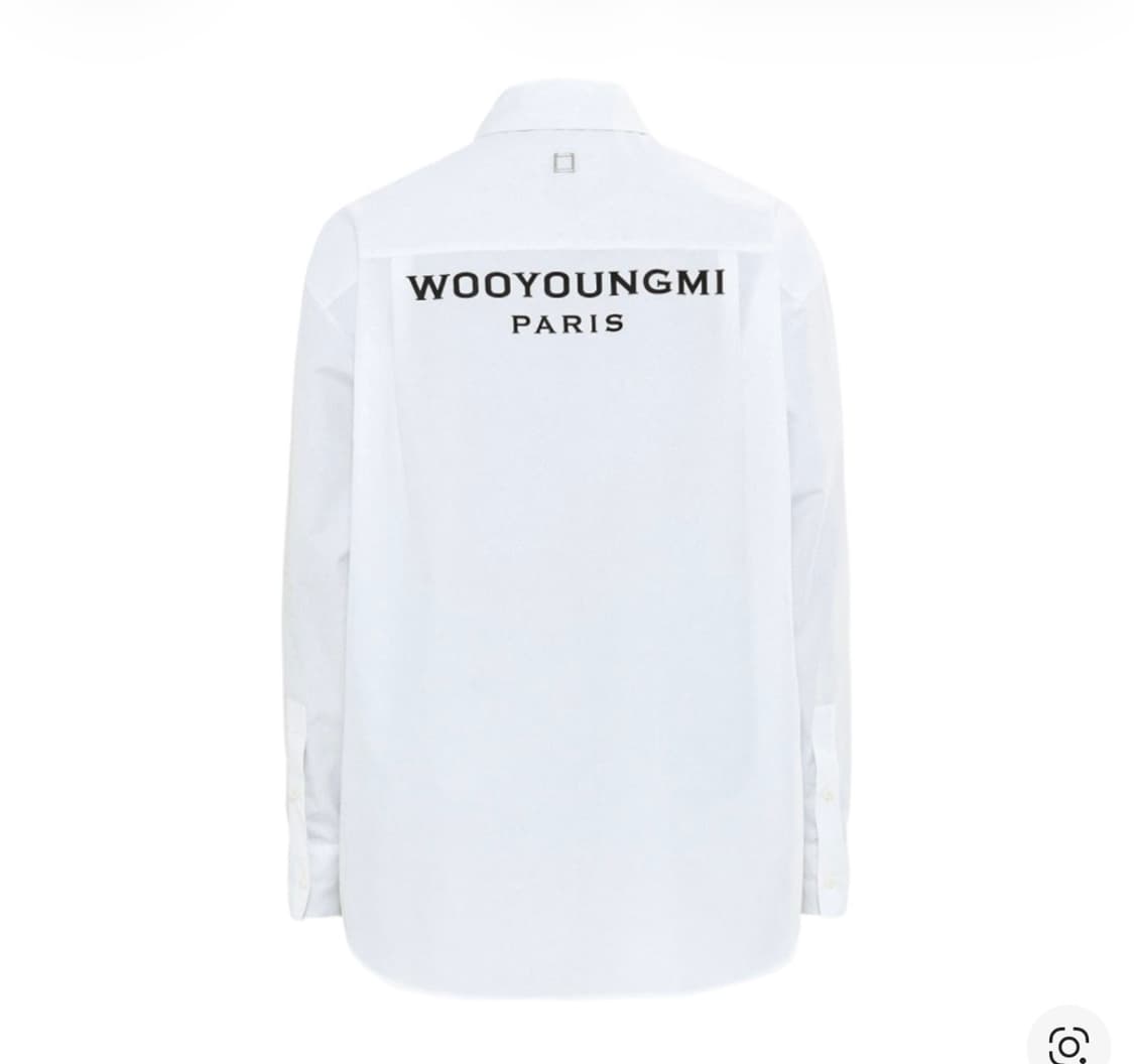 우영미 고튼 백로고셔츠  46 상품이미지1