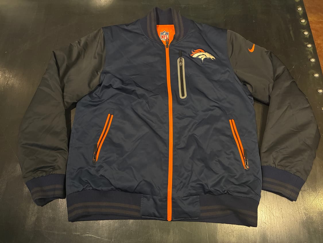 L) 나이키 NFL 덴버 브롱코스 리버시블 바시티 자켓 상품이미지1