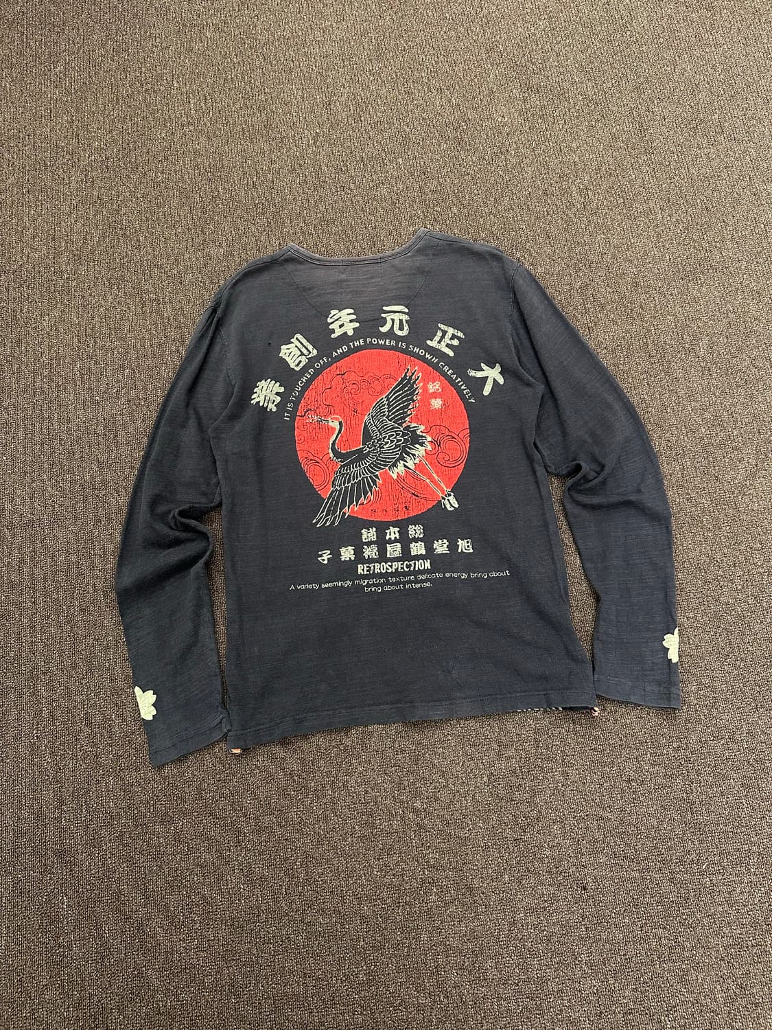M)Japanese vintage 오리엔탈 패턴 롱슬리브 상품이미지6