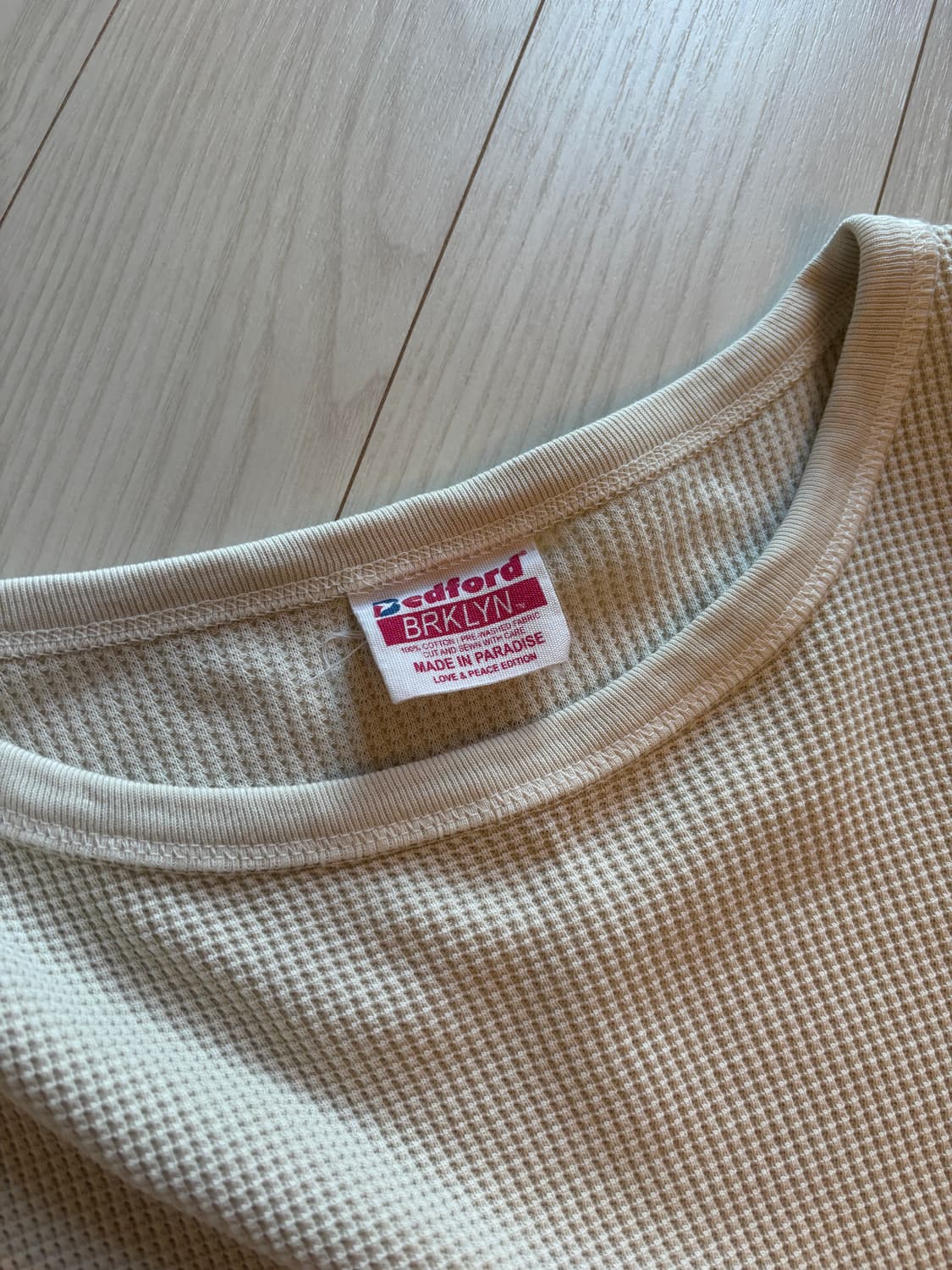 베드포드 브루클린 와플 롱 슬리브 상품이미지4