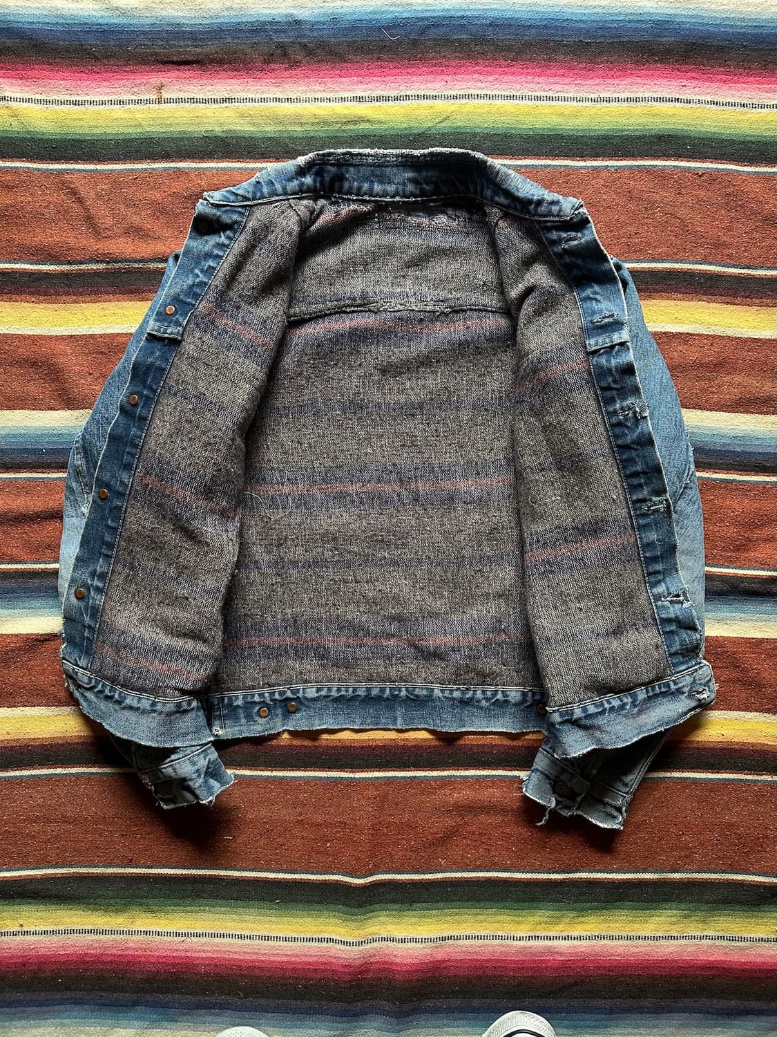 60s USA Levis 557xx 559xx Denim Jacket 상품이미지9