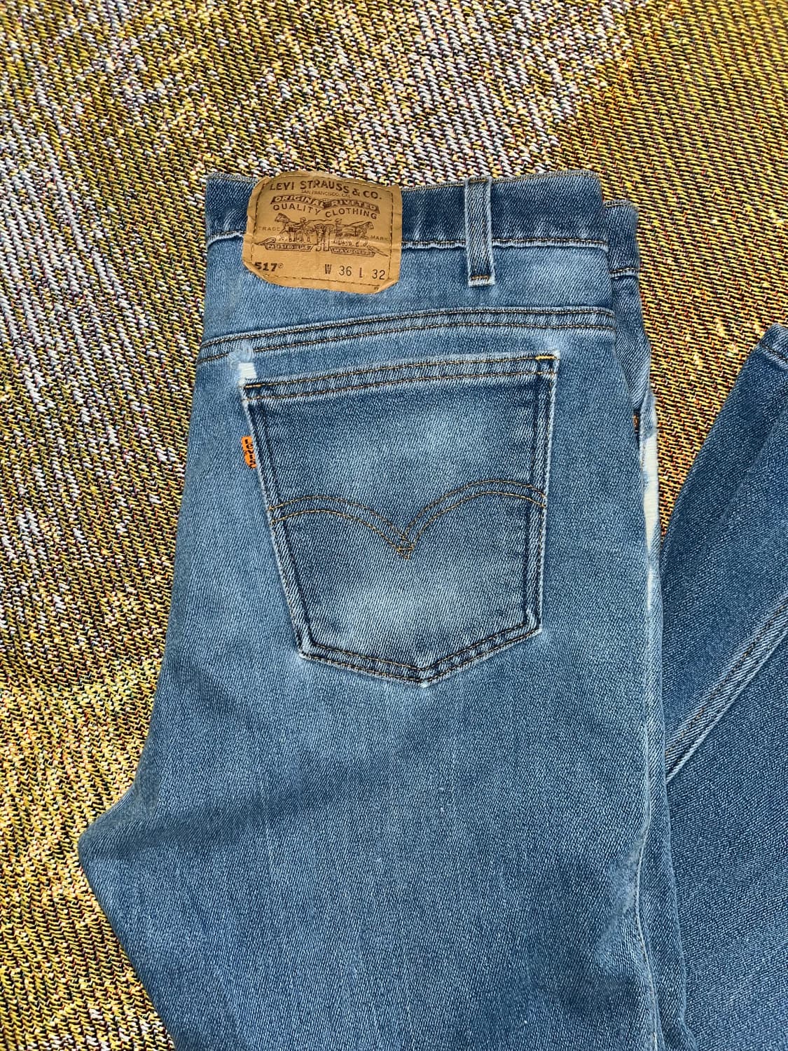 90s 리바이스 made in usa 오렌지탭 36 32 상품이미지8