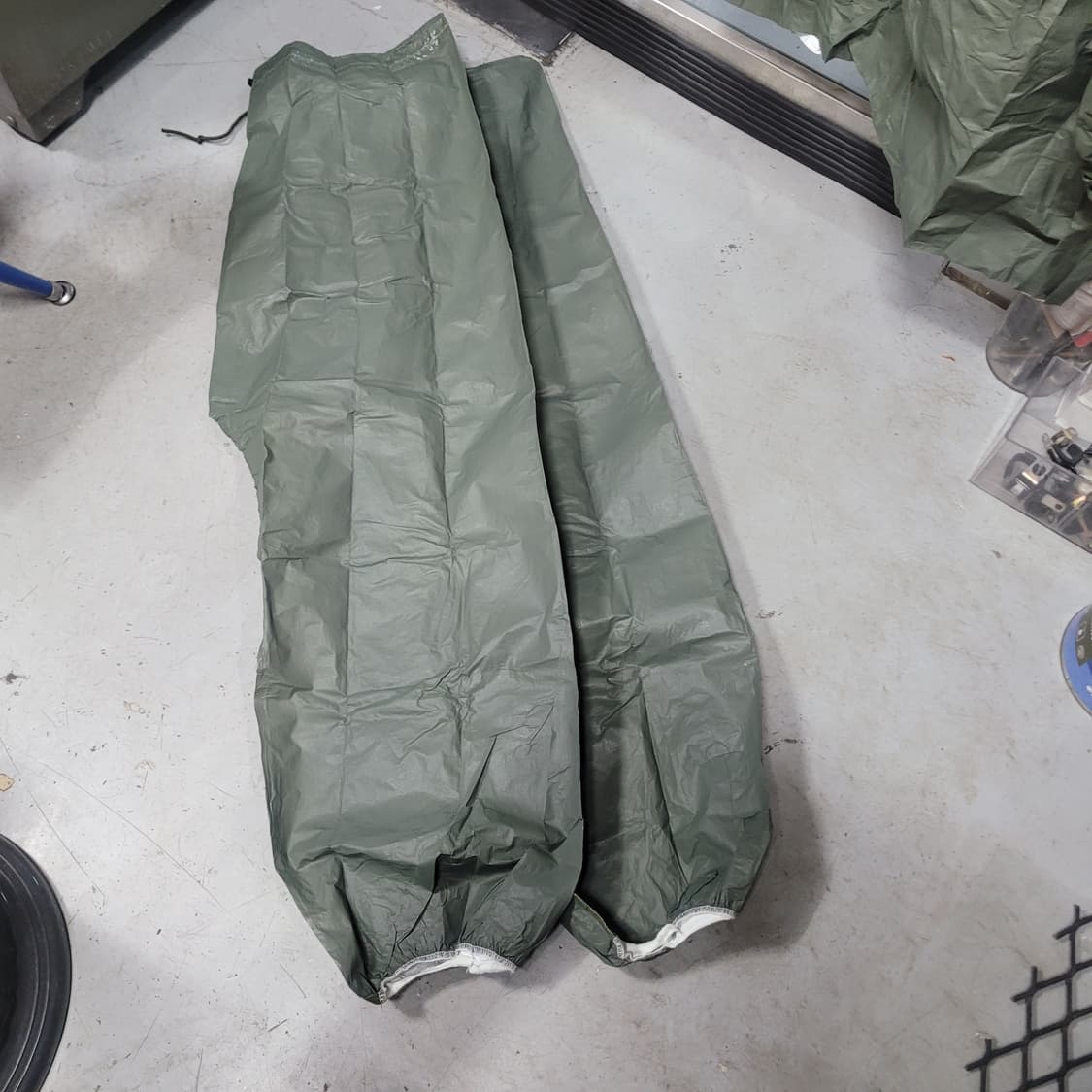 미 빈티지 액체 방호용 오염 방지복/초경량 우비 상품이미지3