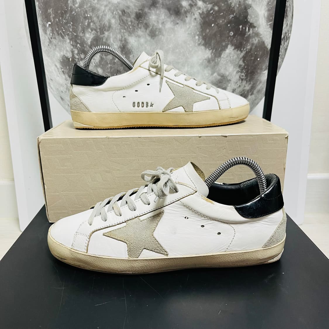 정품 40) 골든구스 블랙탭 스니커즈 255~260 상품이미지1